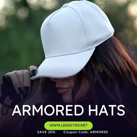 legacy safety and security bulletproof baseball hats